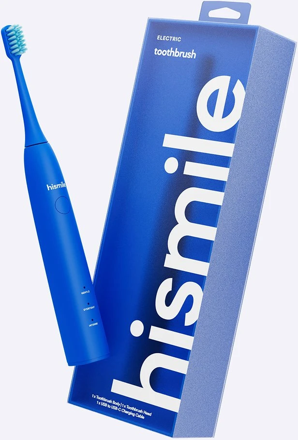 Šepetėlis Molton Brown Hismile, Hismile, Sonic Dantų šepetėlis, Bright Mėlyna, 3 Modes Unisex
