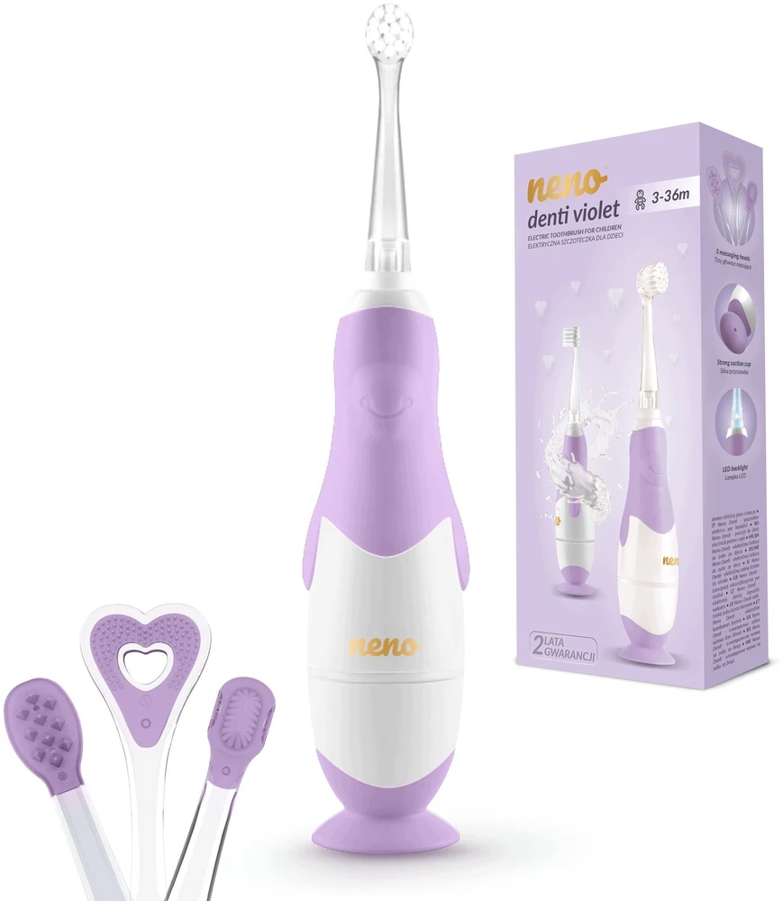 Šepetėlis Neno Denti Violet