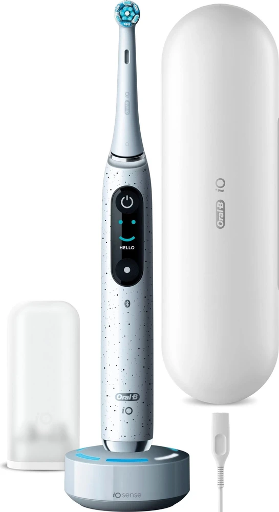 Oral-B iO 10 šepetėlis su skaitmeniniu ekranu ir įkrovikliu