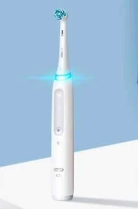 Braun Oral-B iO4 elektrinis dantų šepetėlis baltas Quite Baltas