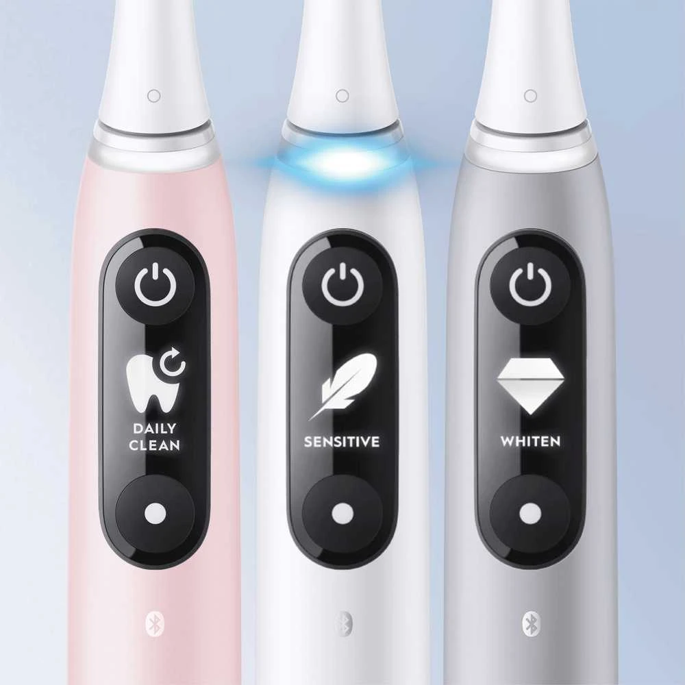 Elektrinis dantų šepetėlis Oral-B iO6 Series, baltas, 4210201438069