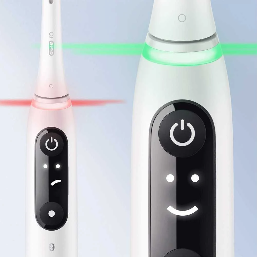 Elektrinis dantų šepetėlis Oral-B iO6 Series, baltas, 4210201438069
