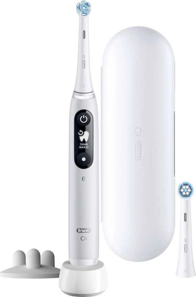 Oral-B Elektrinis dantų šepetėlis | iO6s | Įkraunamas | Suaugusiems | Šepetėlių skaičius galvutės įeina 1 | Number of teeth brushing modes 5 | Pilkas Opal