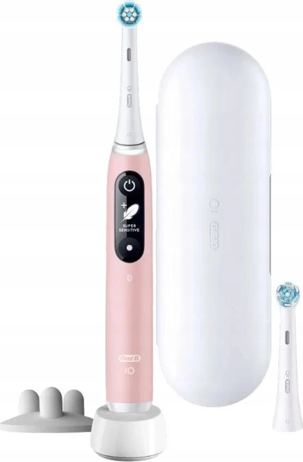 Elektrinis dantų šepetėlis Oral-B iO Series 6s, rožinės spalvos