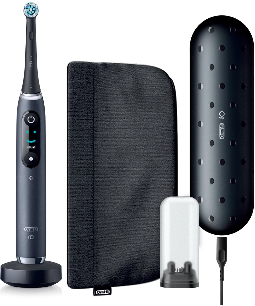 Oral-B iO Series 9 Special Edition Elektrinis dantų šepetėlis, juodos spalvos