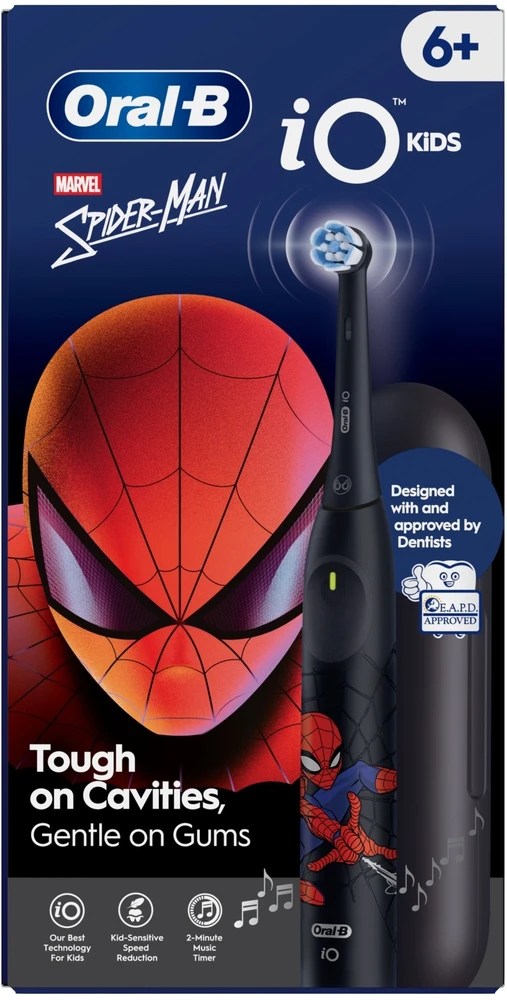 Elektrinis dantų šepetėlis Oral-B IOS2K.1H9.K SPIDERMAN