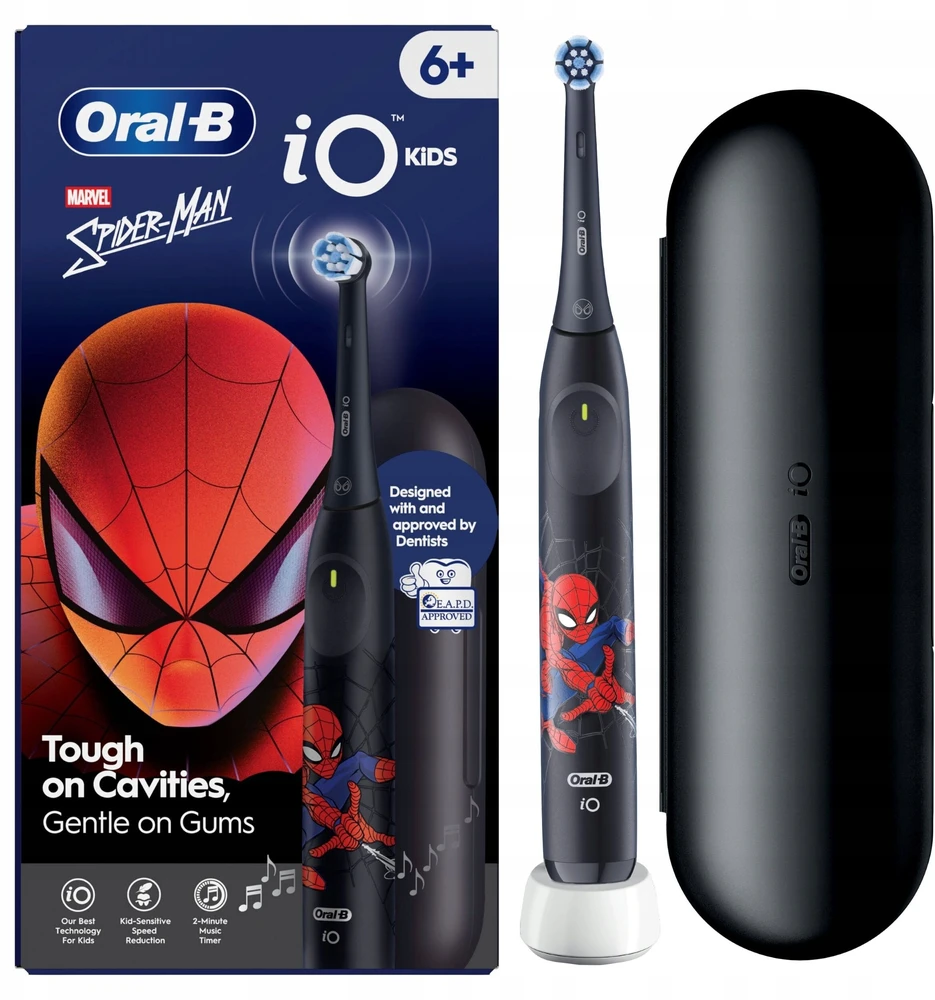 Elektrinis dantų šepetėlis Oral-B IOS2K.1H9.K SPIDERMAN