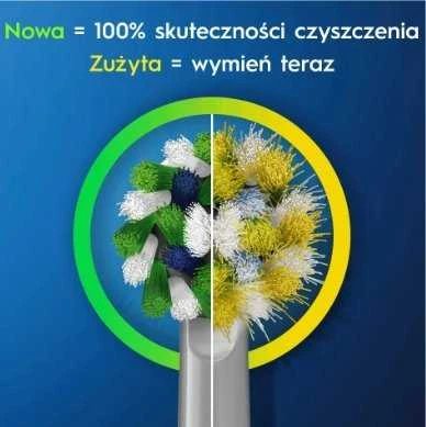 Oral-B šepetėlio galvutės nusidėvėjimo indikacija