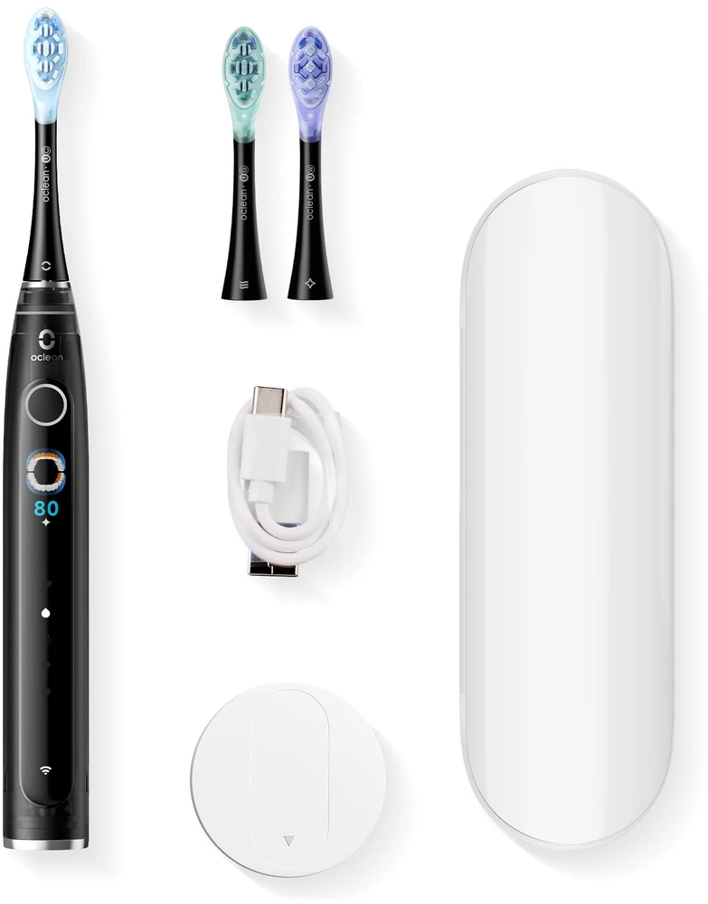 Oclean X Pro 20 S Elektrinis dantų šepetėlis Juodas