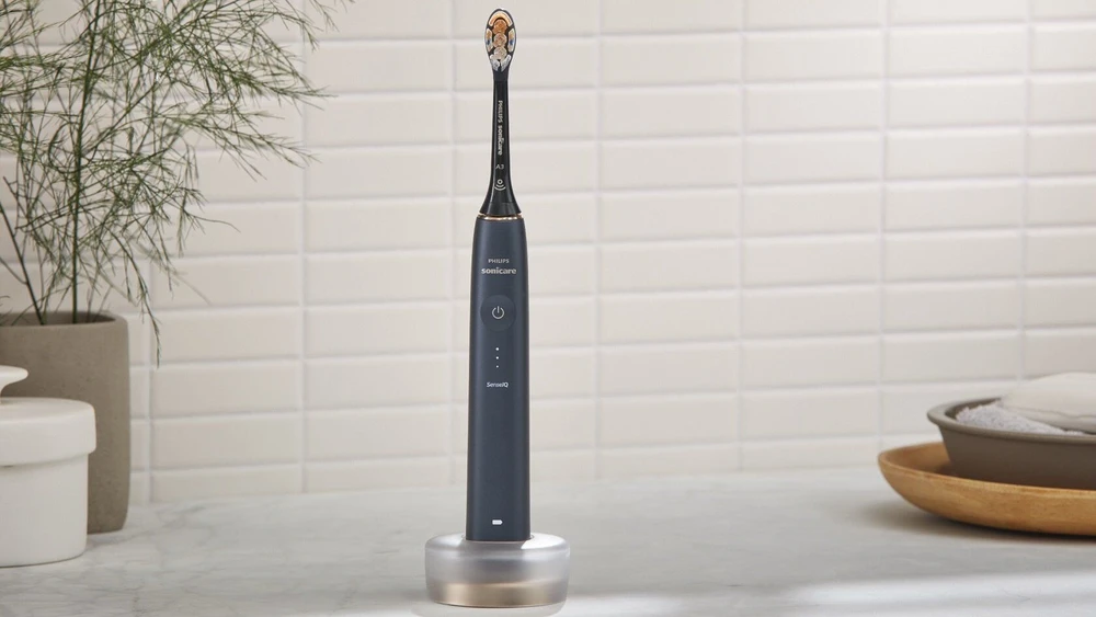 Elektrinis dantų šepetėlis Philips Sonicare DiamondClean Prestige 9900 HX9992/12, tamsiai mėlynas
