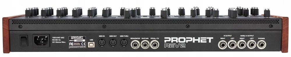 Sequential Prophet Rev2 Desktop 16 balsų – polifoninis analoginis sintezatorius