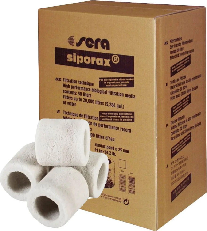 sera Siporax tvenkiniui 25mm 11kg