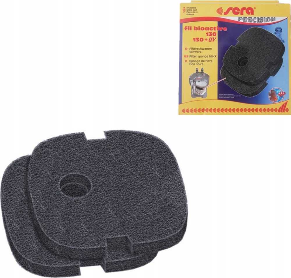 Sera Filter juoda kempinė Fil 130, 130 + UV 2 vnt / PU
