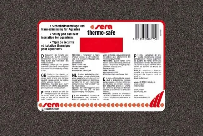 sera thermo-safe 100 x 40 cm
