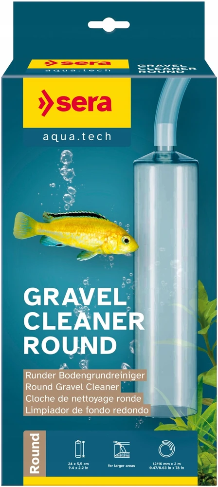 sera Gravel Cleaner Round apvalus dugno valiklis