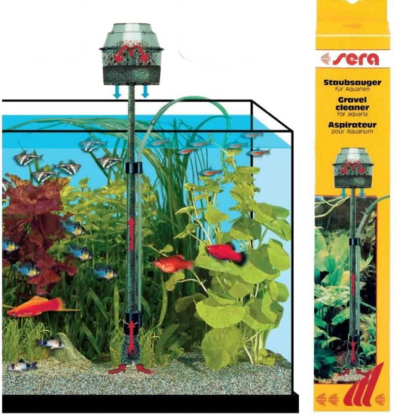 sera Staubsauger akvariumo dugno siurblys