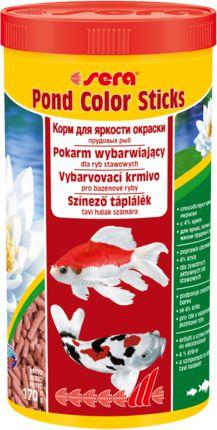 sera tvenkinio spalvų granulės 1000ml
