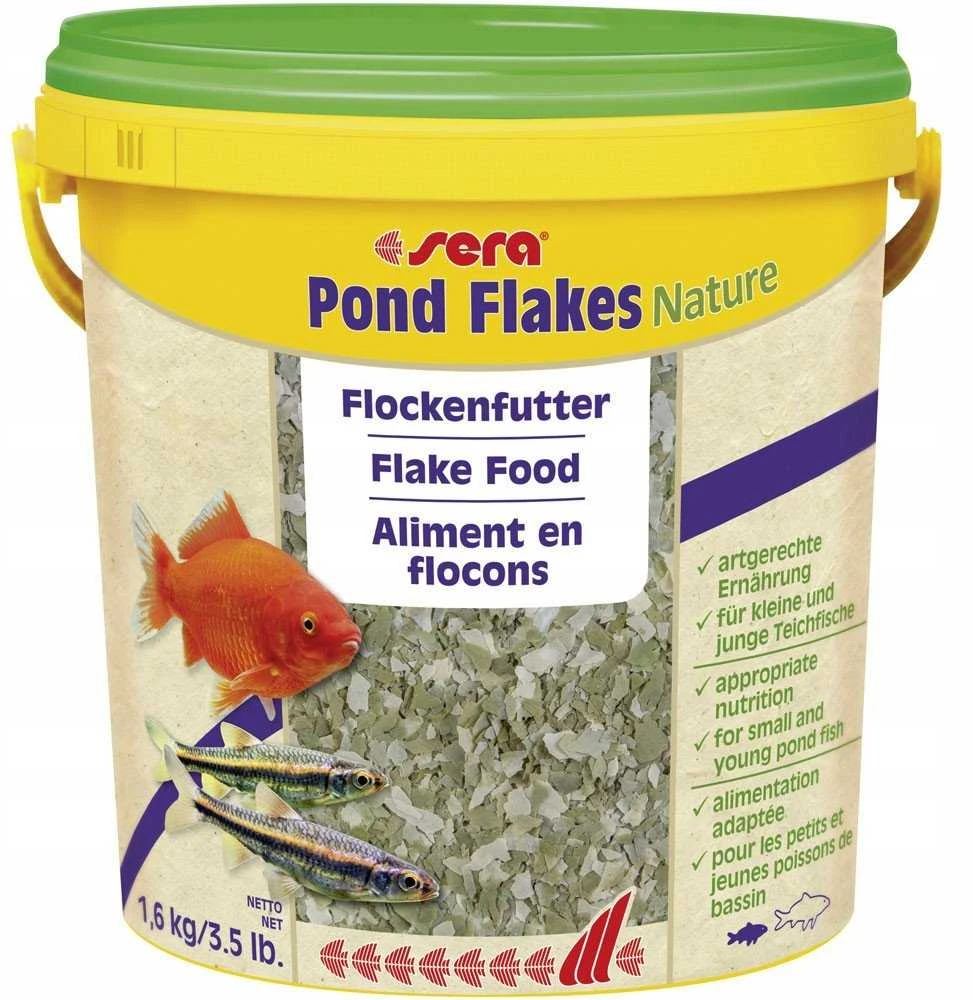 sera tvenkinio dribsniai nature 10L (1,6kg)