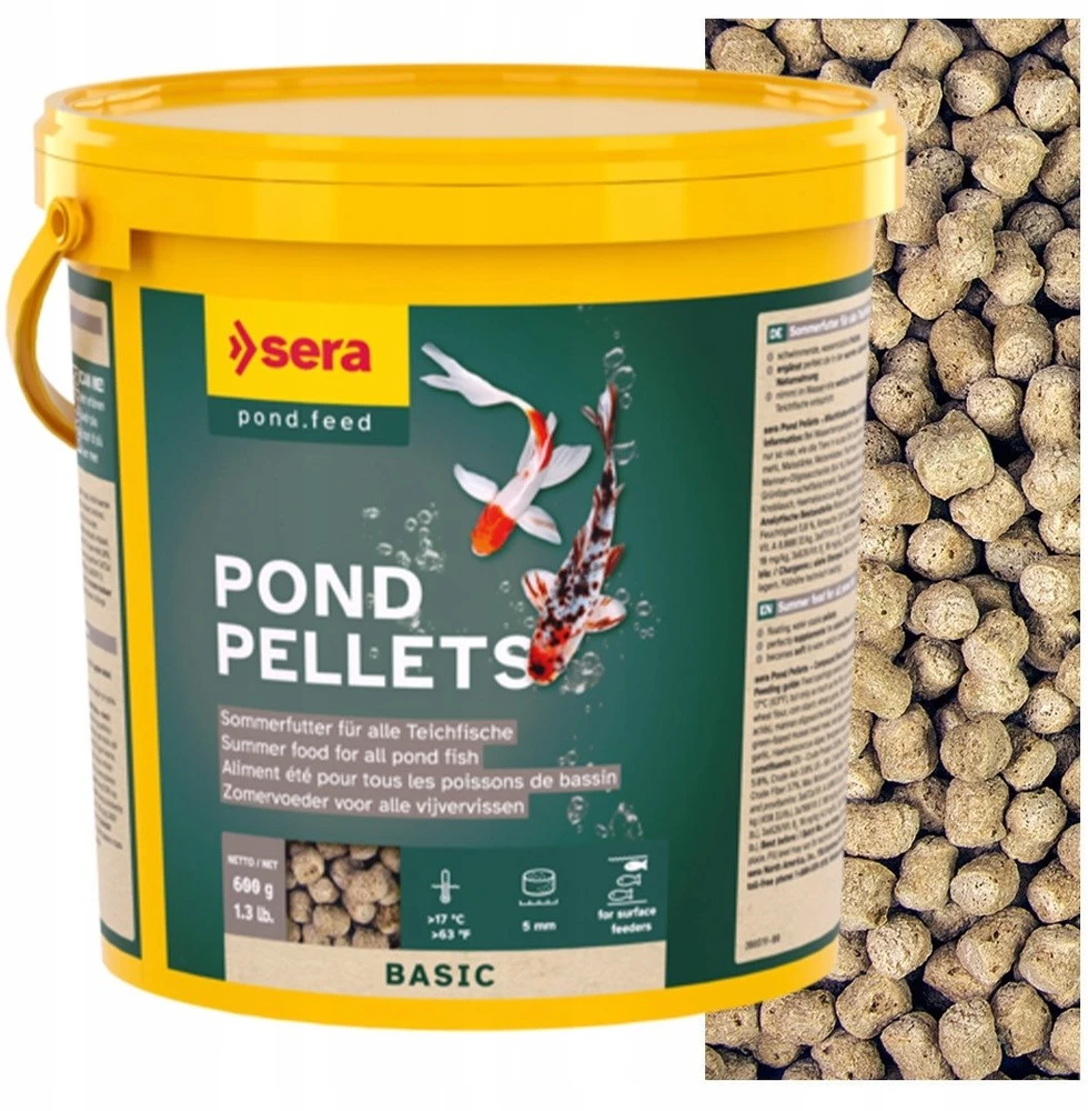 sera Tvenkinio Granulės 3,8 L (600 g)