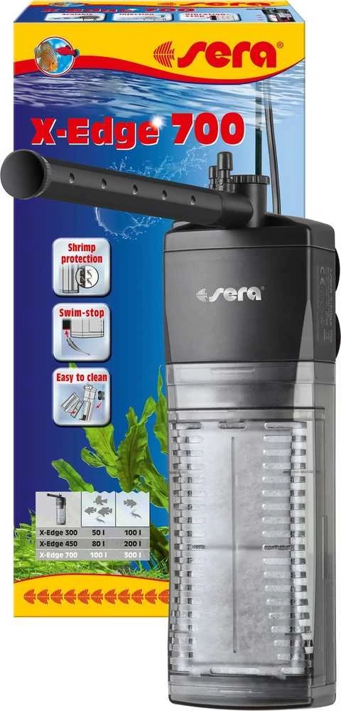 sera X-Edge 700 kampinis filtras