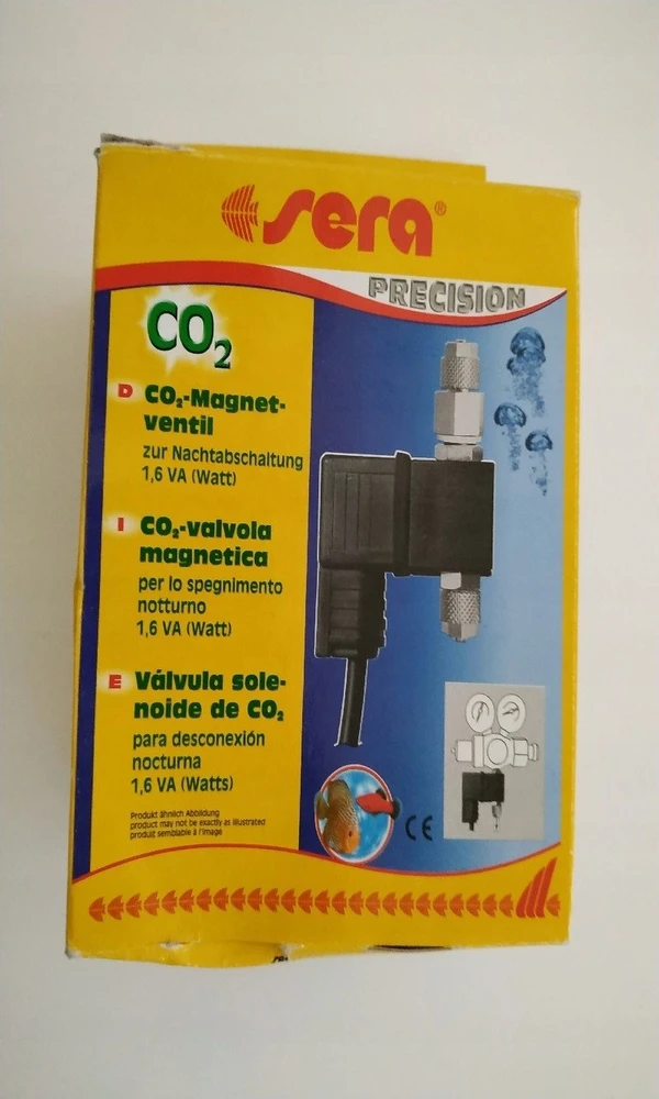 sera CO2 magnetinis vožtuvas 2 W