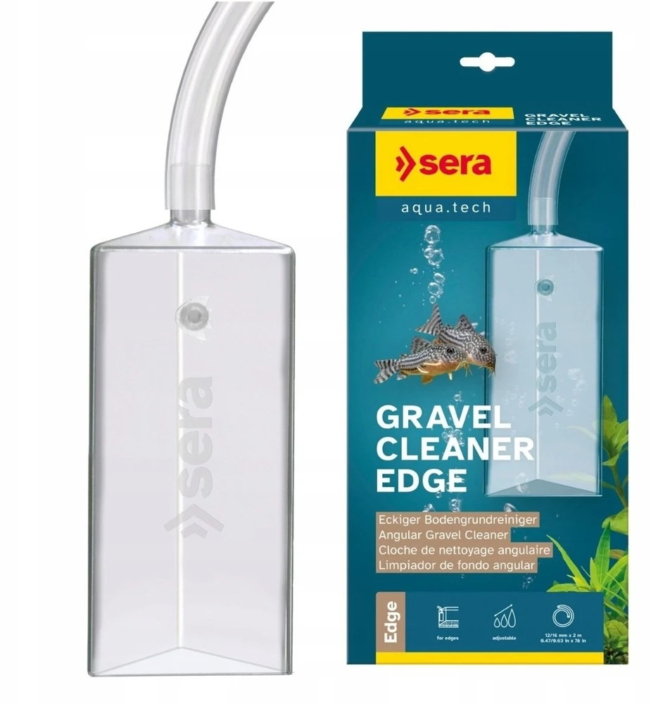 sera Gravel Cleaner Edge kampinis dugno valiklis