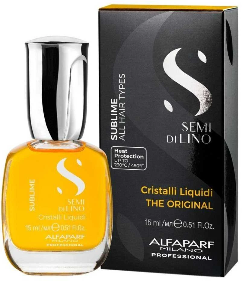 Alfaparf Milano Semi Di Lino Sublime aliejus Visų tipų plaukams 15ml