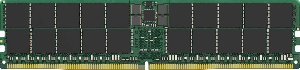 Kingston 64GB DDR5 atminties modulis, vaizdas iš viršaus