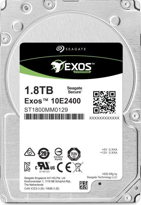 Serverio diskas Seagate Exos 10E2400 1.8TB 2.5 "'SAS-3 (12Gb / s) (ST1800MM0129)
