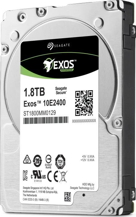 Serverio diskas Seagate Exos 10E2400 1.8TB 2.5 "'SAS-3 (12Gb / s) (ST1800MM0129)