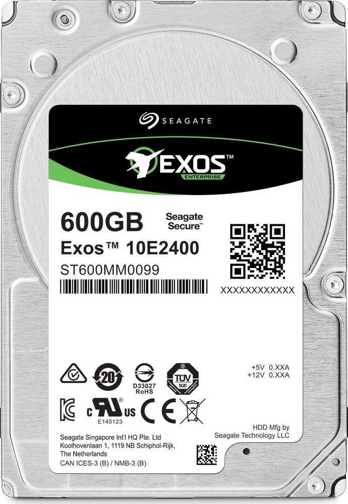 Dysk serwerowy Seagate Exos E 10E2400 600GB 2.5'' SAS-3 (12Gb/s) (ST600MM0099)