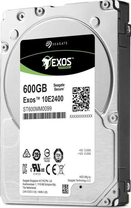 Serverio diskas Seagate Exos E 10E2400 600GB 2.5 "'SAS-3 (12Gb / s) (ST600MM0009)