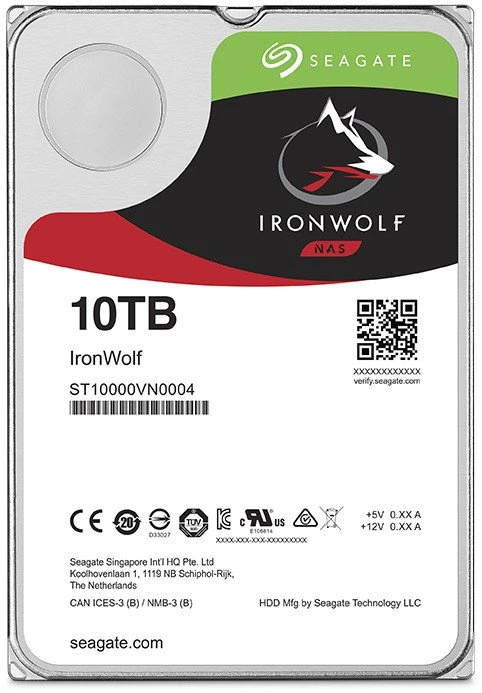 Seagate IronWolf 10TB