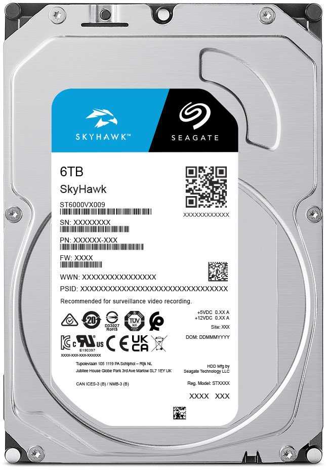 Disk HDD Seagate SkyHawk ST6000VX009 6TB
