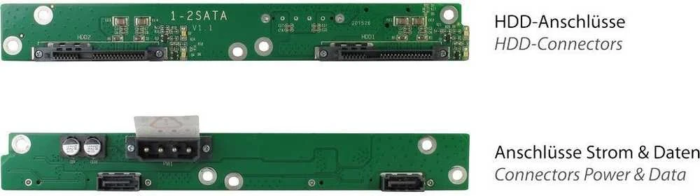 Inter-Tech 4U 4410, Server-case - juodas, 4 Hheneinheiten