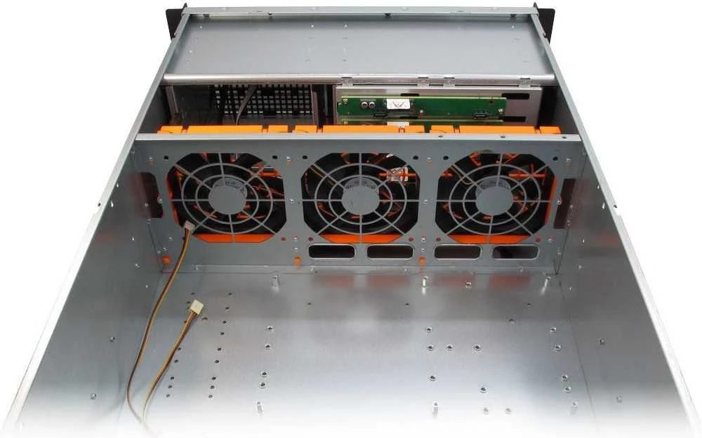 Inter-Tech 4U 4410, Server-case - juodas, 4 Hheneinheiten