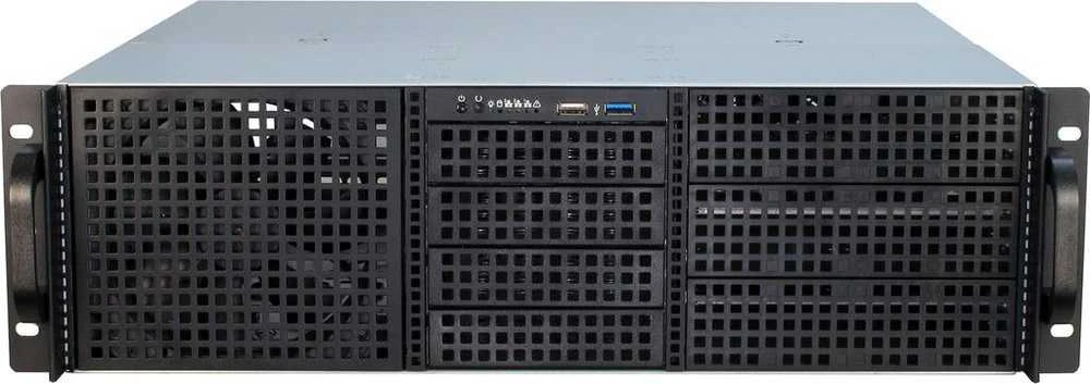 Serveris Inter-Tech 3U 30240, Server-case - juodas