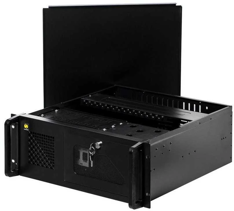 NETRACK NP5105 Netrack serverio korpusas microATX/ATX, 482*177*450mm, 4U, stelažas 19
