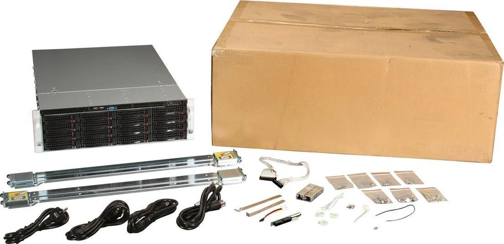 Serverio važiuoklė SuperMicro SuperChassis 836BA-R920B