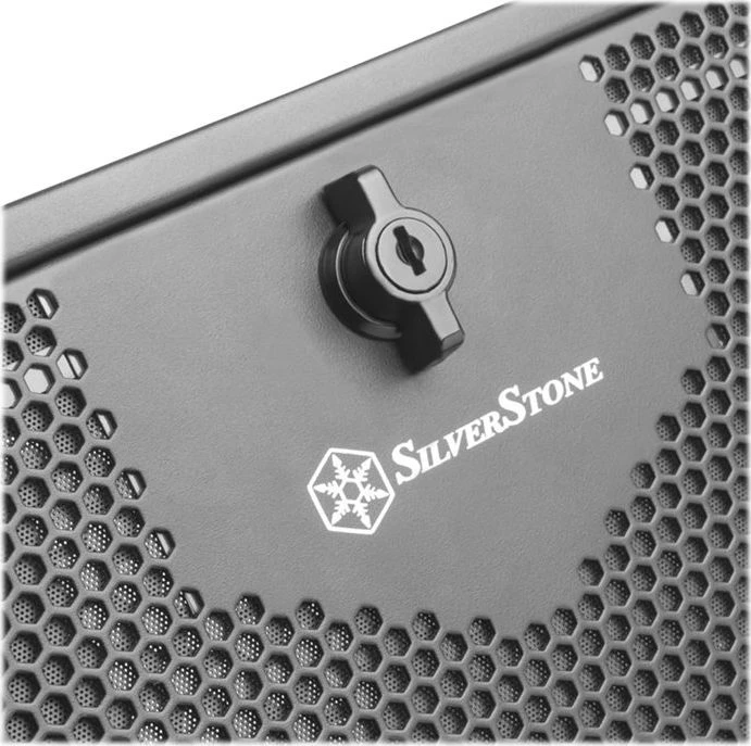 Silverstone RM42-502 Rack Juodas