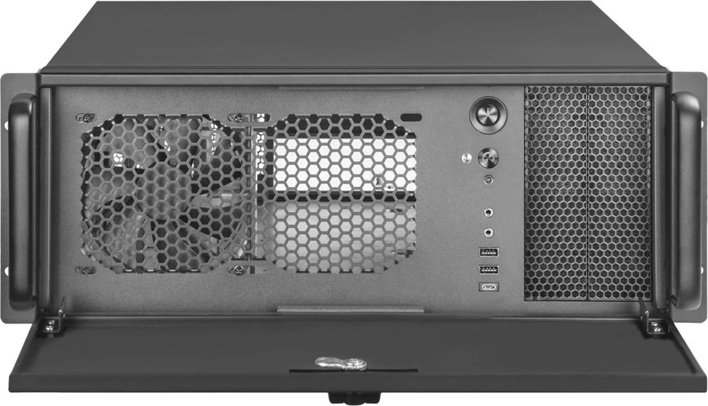 Silverstone RM42-502 Rack Juodas