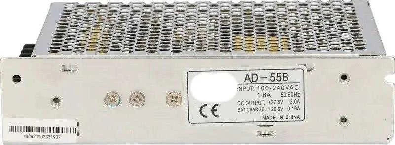 EXTRALINK AD-55B maitinimo šaltinis su akumuliatoriaus įkrovikliu 24V/27.6V 55W