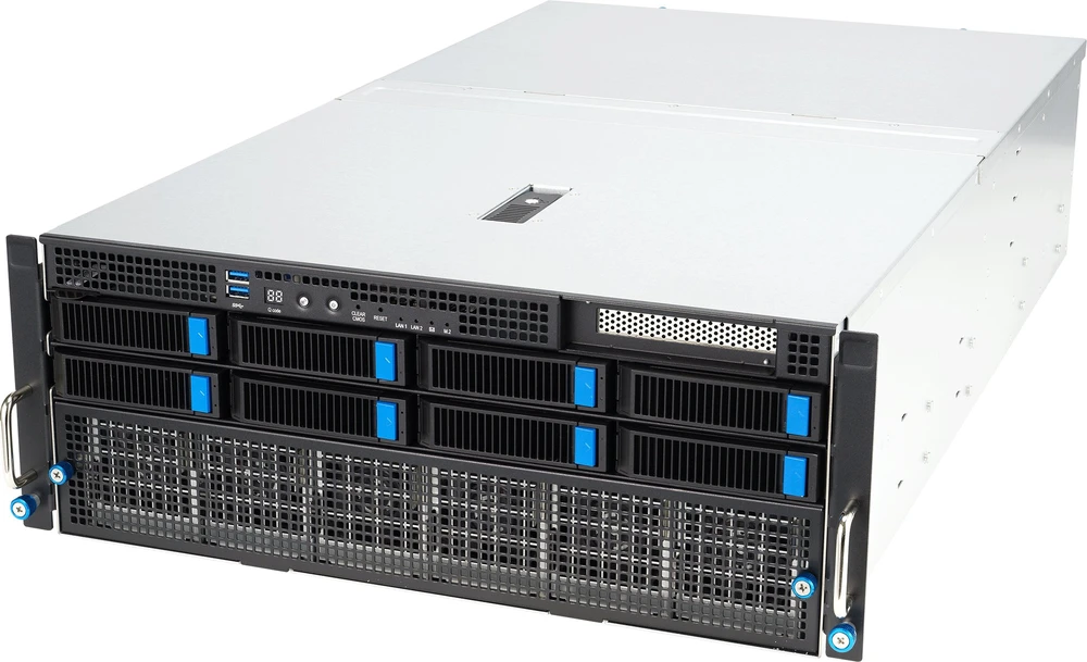 Serveris Asus RS720A-E13-RS8U/2.7KW/8NVMe/OCP