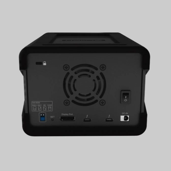 Serveris Diskų masyvas Glyph Blackbox PRO RAID 16TB, įmonės klasės, Thunderbolt 3
