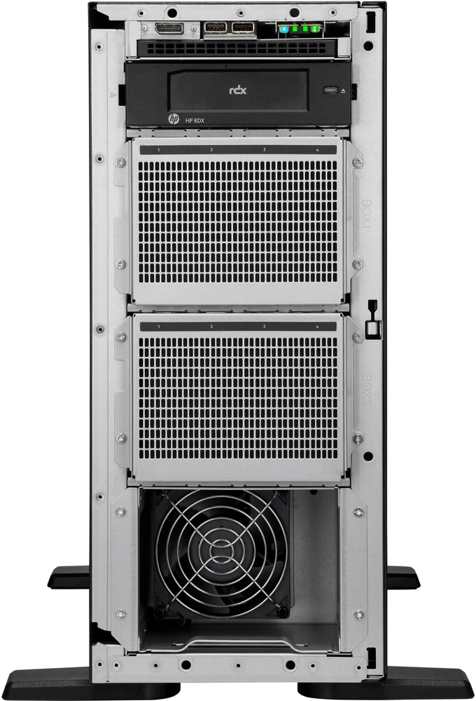 Serveris Hewlett Packard (HP) Serwer HPE HPE ProLiant ML110 Gen11 4510 2.4GHz 12c 1P 2x32GB-R 8SFF NS204i-u MR408i-o 2x1000W PS EU Server