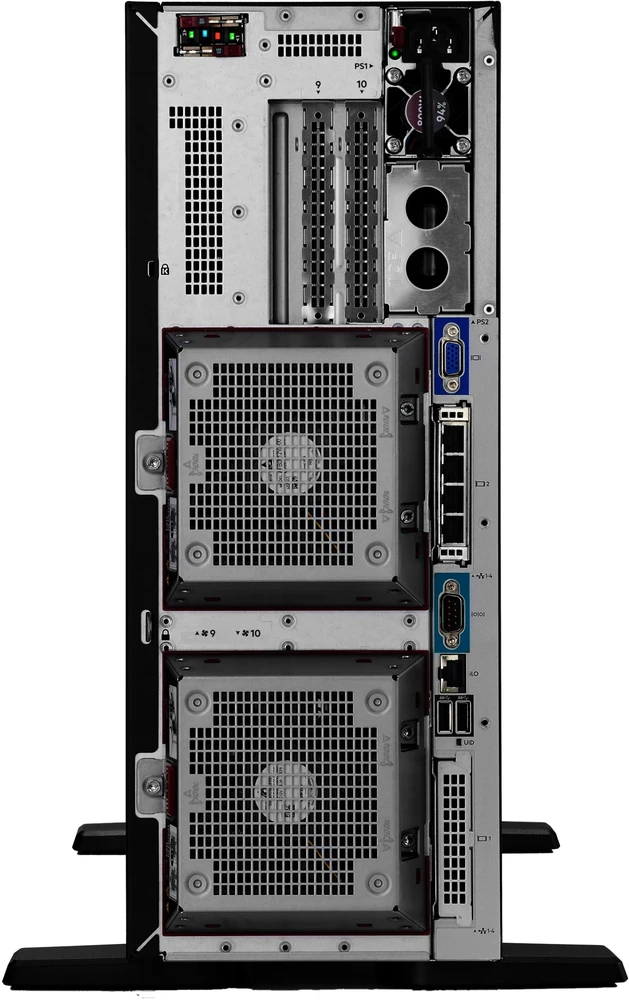 Serveris Hewlett Packard (HP) Serwer HPE HPE ProLiant ML350 Gen11 4510 2.4GHz 12c 1P 2x32GB-R 8SFF NS204i-u MR408i-o 2x1000W PS EU Server