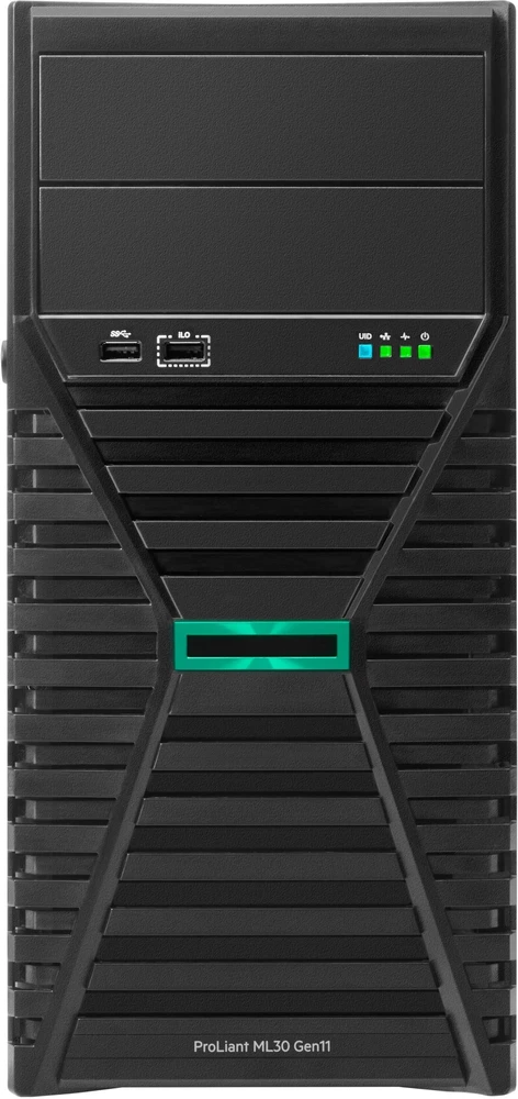 HPE ProLiant ML30 Gen11 serveris, 2 TB, Tower (4U), Intel® Xeon® 6315P 2,8 GHz, 32 GB DDR5-SDRAM, 350 W