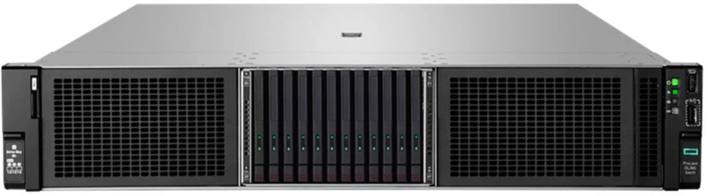 Hewlett Packard (HP) HPE ProLiant DL380 Gen11 4516Y+ 24c 1P 2x32GB-R 8SFF MR408i-o 2x480GB SSD 2x1000W PS EU Serveris
