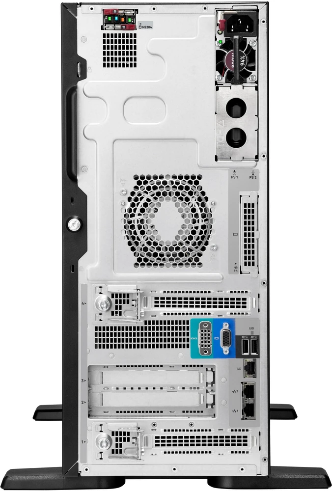 Serveris Hewlett Packard (HP) Serwer HPE HPE ProLiant ML110 Gen11 4510 2.4GHz 12c 1P 2x32GB-R 8SFF NS204i-u MR408i-o 2x1000W PS EU Server