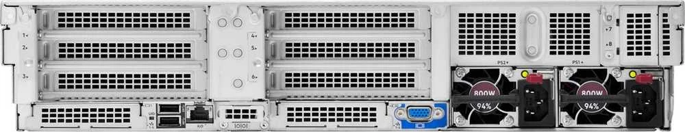 Hewlett Packard (HP) Serveris HPE HPE PL DL380g11 4510 (2.4/12C) 2x32G 2x960G 8SFF MR408i-o 1000W 4x1Gb NBD333 Smart Choice